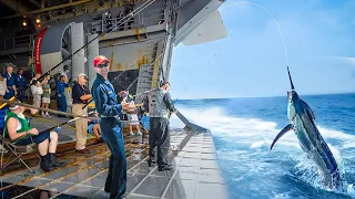 Does The US Navy Ship Catch Fish To Feed Its Crew?
