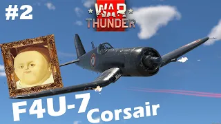 Painful incompetence feat. F4U-7 Corsair: #2 War Thunder Gameplay, ARB