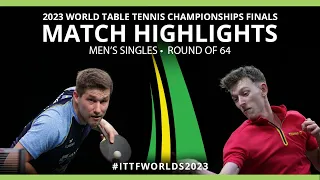 Adrien Rassenfosse vs Kristian Karlsson | MS R64 | 2023 ITTF World Table Tennis Championships Finals