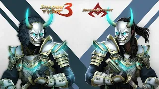 ITU Set Comparison  | Shadow fight 3 vs Shadow Fight 4 Arena