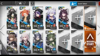 Arknights 6-5 low rarity clear.