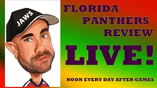 Florida Panthers Review Live - Game 2 Fight Night!