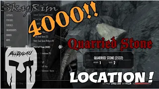 4000 Quarried Stone mine location - Skyrim