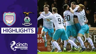 Arbroath 0-0 Inverness CT (3-5 pen) | cinch Premiership Play-Off Semi-Final 2nd Leg | Highlights