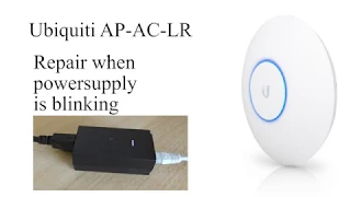 Ubiquiti UniFi AP AC Long Range (LR) repair blinking power supply TVS diode