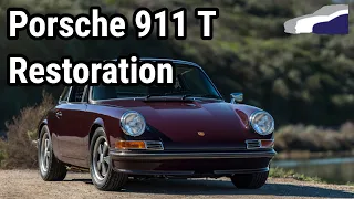 1972 Porsche 911T Aubergine Restoration