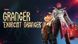 new skins: exorcist Granger & exorcist haiyabusa in game visual effects|mobile legends bang bang