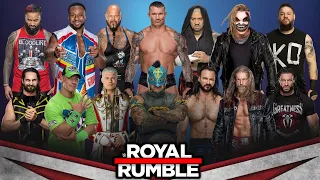 WWE 2K24 30 MAN ROYAL RUMBLE MATCH GAMEPLAY! WWE 2K24 ROYAL RUMBLE MATCH