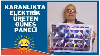 Karanlıkta Çalışan Güneş Paneli Yaptık😂 | How Is A Solar Panel Made? | Bir Yalanı Daha  İfşa Ettik 😂