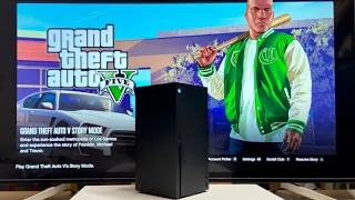 GTA V Remastered - Xbox Series X / Тест на 4K телевизоре