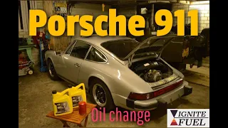How to change your engine oil | Porsche 911