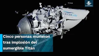 Recrean con IA la posible reacción del cuerpo de las víctimas durante la implosión del Titán