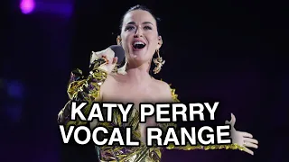 Katy Perry: Live Vocal Range & Analysis (D3 - D6)