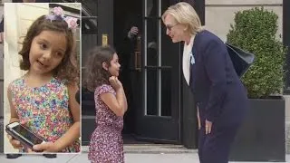 6-Year-Old Girl Says It Was 'Exciting' Meeting Hillary Clinton