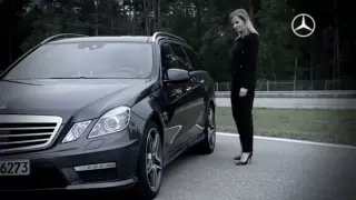 DTM Pilot Susie Stoddart races in the E63 AMG Estate - Mercedes-Benz original