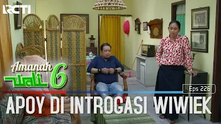 Apoy Ciut DI Introgasi Sama Wiwiek - Amanah Wali 6