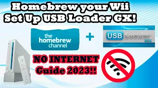 FULL NO INTERNET Guide to Homebrew The Wii & Play Downloaded Games! + More!