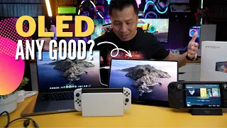 I TRIED AN AFFORDABLE OLED Portable Monitor on Amazon - HOW GOOD IS IT?