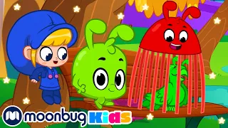 Morphle, Mila and Orphle Plays Hide & Seek | ABC 123 Moonbug Kids | Fun Cartoons | Learning Rhymes