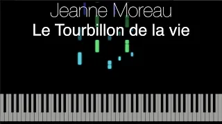 Le tourbillon de la vie - J. Moreau - Piano tutorial