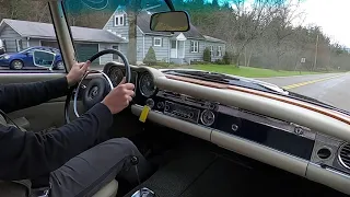 1971 Mercedes 280 SL - Midnight Blue - Test Drive and Review