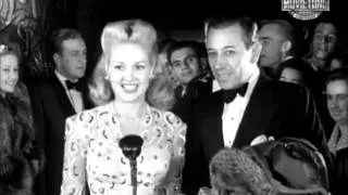 Betty Grable Carole Landis George Burns Movie Premiere