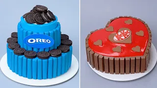 Fancy OREO & KITKAT Chocolate Cake Mixed Tutorials | Amazing Cake and Dessert Recipes | Yummy Cake