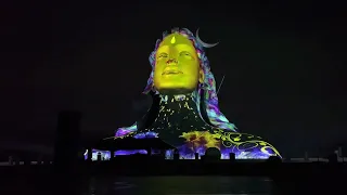 Adiyogi Lights Laser Show - Isha Foundation - Coimbatore