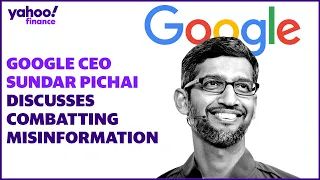 Google CEO Sundar Pichai says, 'Scrutiny is fair,' on antitrust issues and combatting misinformation