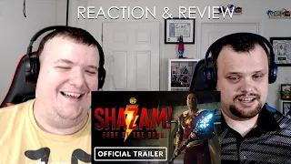 SHAZAM! Fury of the Gods - Official Trailer 2 + Reaction & Review