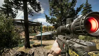 Farcry 5 Outpost Liberations (sniper kills + stealth)