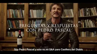 En Español Preguntas y Respuestas con Pedro Pascal para Casillero de Diablo.