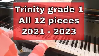 Trinity piano grade 1 2021-2023  |  complete book in one video