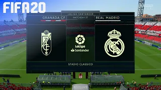 FIFA 20 - Granada CF vs. Real Madrid @ Stadio Classico