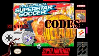 International Superstar Soccer Deluxe - SNES - Codes