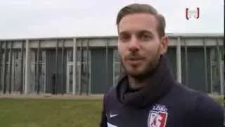 M.POKORA s'entraîne au LOSC