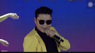 Psy intro and Iconic I luv it live at expo 2020