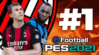 ⚽️ Карьера за Milan ⚽️НАЧАЛО🔥 PES2021 #1