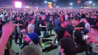 ACDC Live @ Powertrip - Thunderstruck (And the crazy Argentinian guys who started this modest mosh)