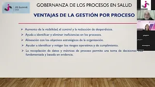 Gobernanza de los procesos en Salud