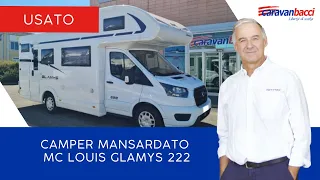 Presentazione camper mansardato Mc lous Glemys 222 | Usato