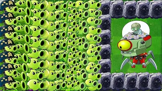 Plants VS. Zombies 2: All Pea GREEN Power-up Vs ZOMBOT