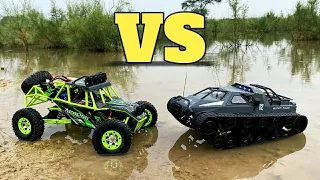 Wltoys 12427 vs SG 1203 RC Tank | Wltoys 12427 Water Test | RC Cars