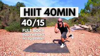Hiit 40 Min Full Body Workout | HIIT 40/15