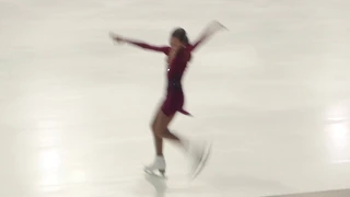 Kseniia Sinitsyna Short Program - Junior Worlds 2019 (fancam)