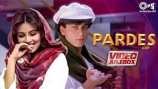 Shah Rukh Khan's Pardes Movie All Songs | Video Jukebox | Shah Rukh Khan Songs | 90s Hits Love Songs
