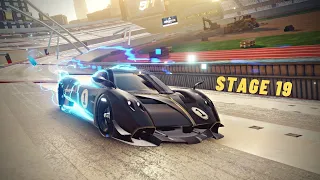 LTE | Stage 19 Special Event : Pagani Huayra R (01:27:656) | Asphalt 9