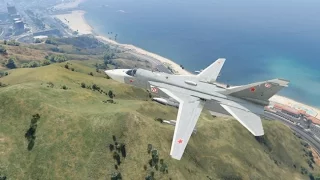 Sukhoi SU 24M - GTA V _REVIEW