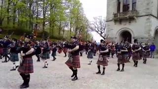 Pipe bands @ Dunrobin Castle 27th April 2019