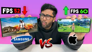 DISAPPOINTING GAMING TEST (Samsung Galaxy S24 Ultra VS iPhone 15 Pro Max Gaming)